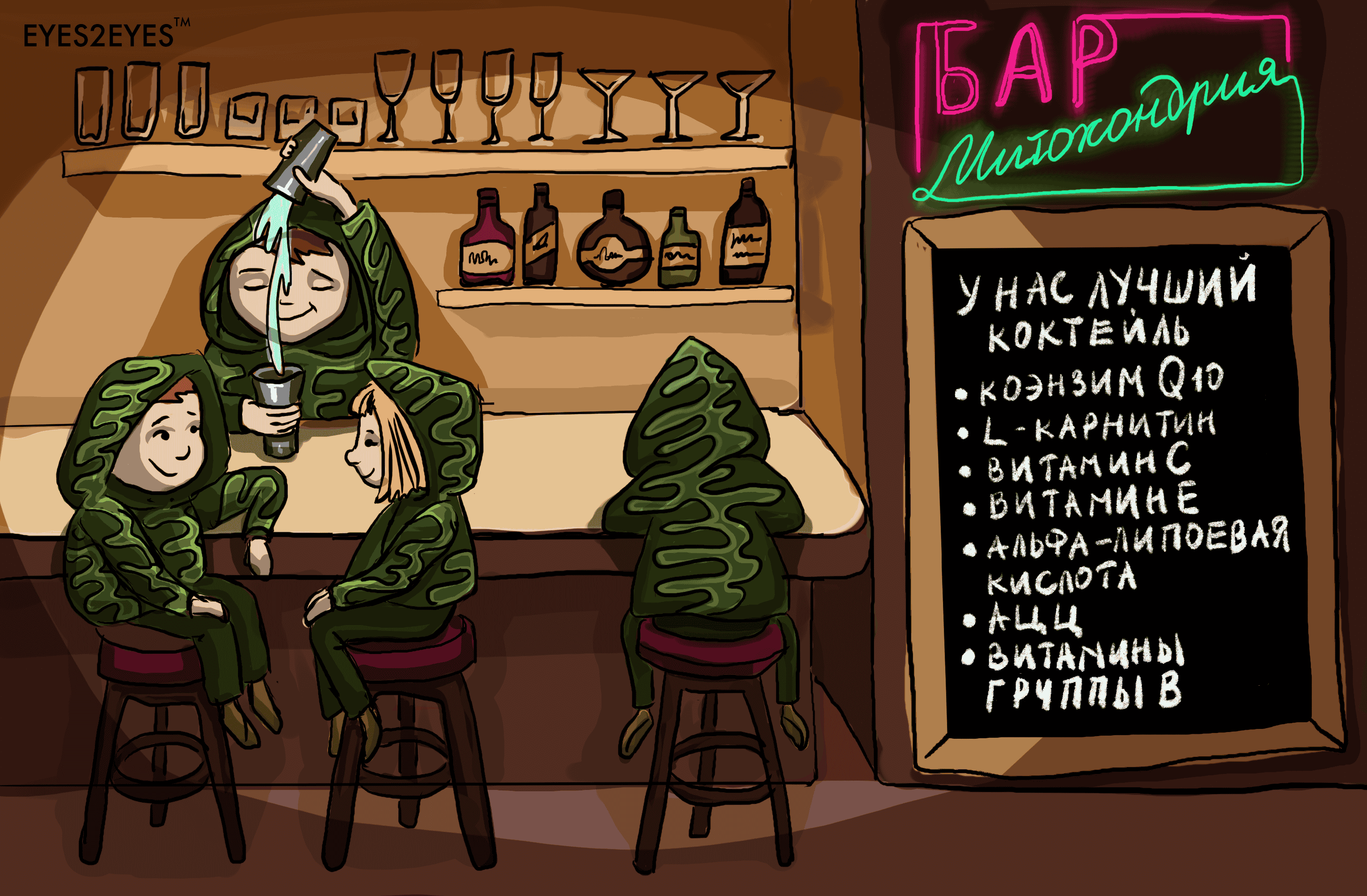 Митохондрии и РАС